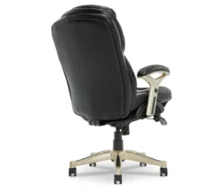 Claremont Black Bonded Leather Office Chair -Home Furniture Store 810590374 5
