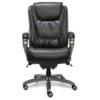 Baxter Black Big & Tall Bonded Leather Office Chair