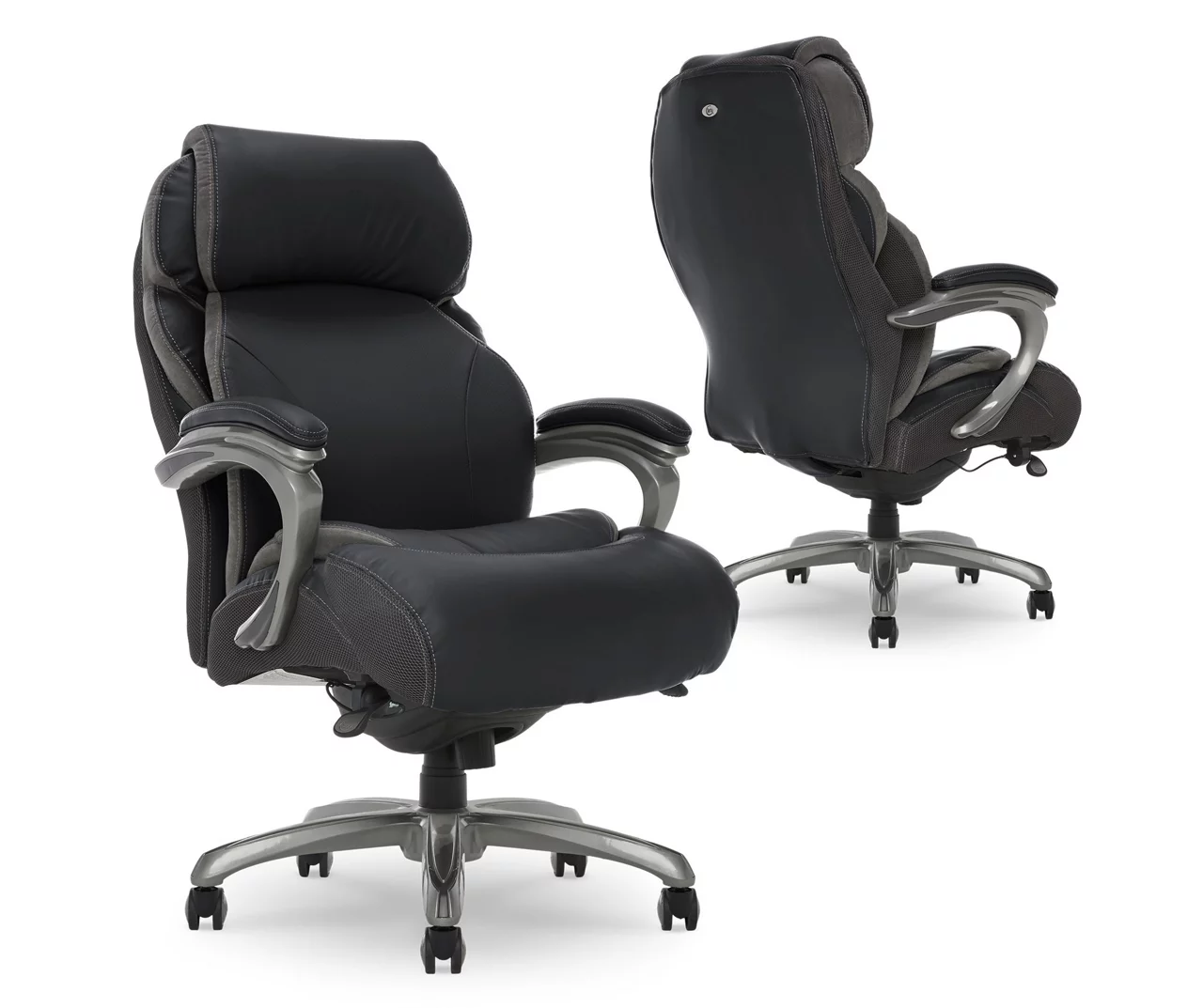 Jackson Black Big & Tall Executive Office Chair Jackson Black Big & Tall Executive Office Chair -Home Furniture Store 810590378 5