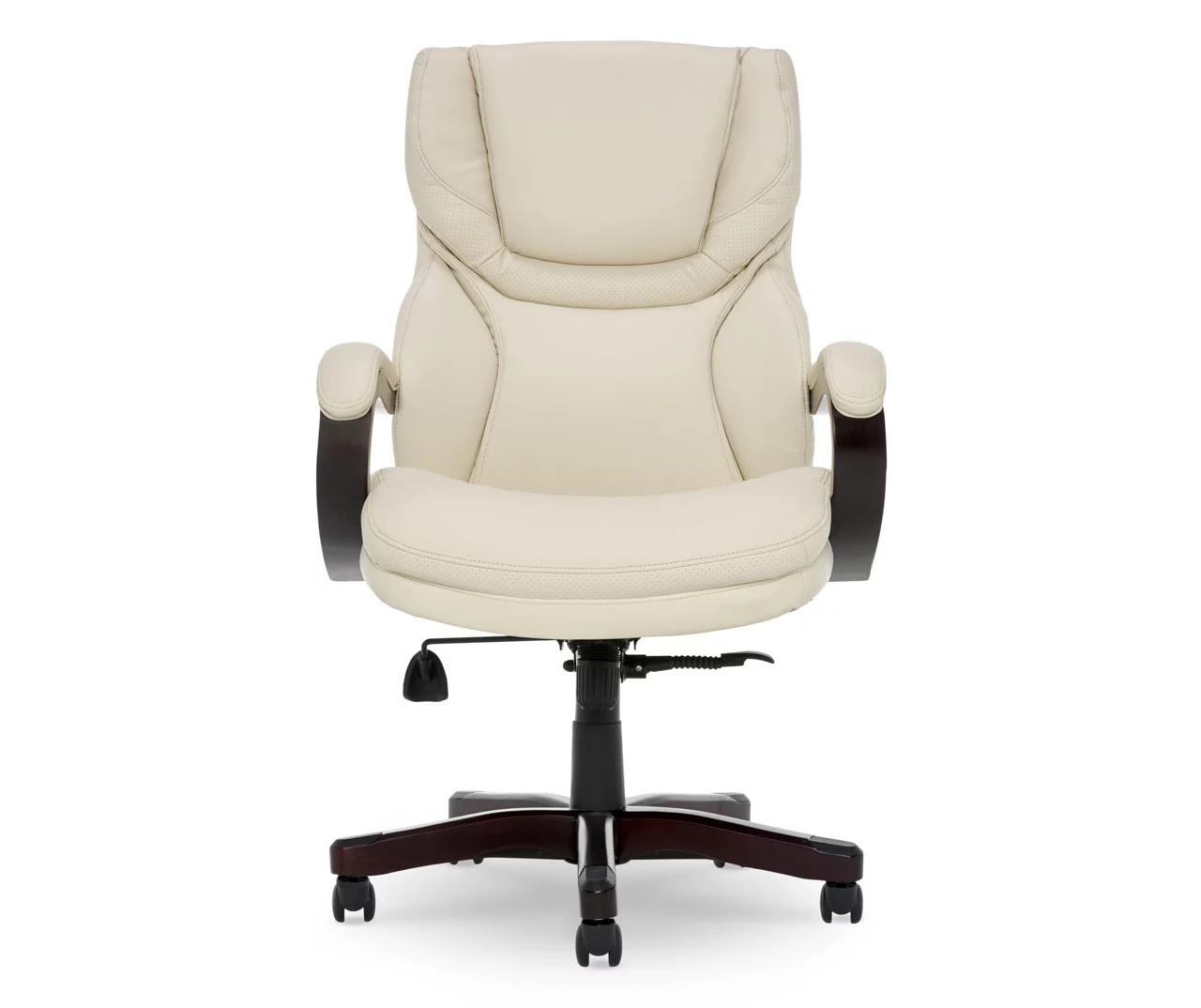 Conway Ivory Big & Tall Bonded Leather Office Chair Conway Ivory Big & Tall Bonded Leather Office Chair -Home Furniture Store 810590382 3
