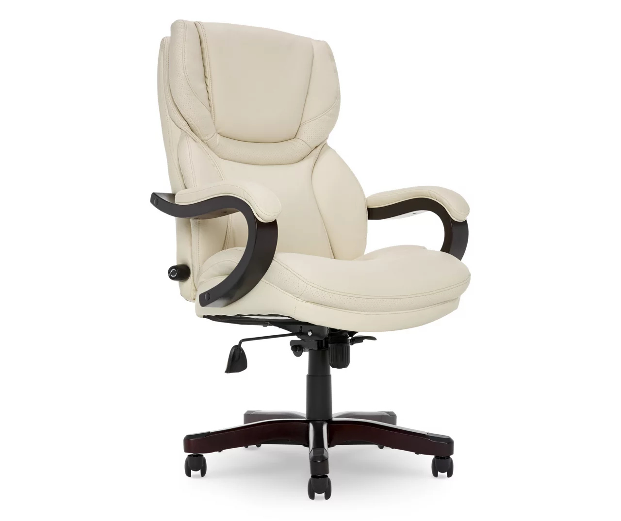 Conway Ivory Big & Tall Bonded Leather Office Chair Conway Ivory Big & Tall Bonded Leather Office Chair -Home Furniture Store 810590382 4