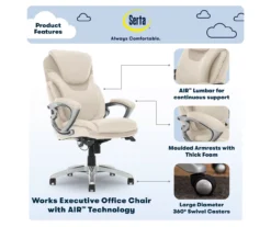 Serta Bryce Bonded Leather Office Chair -Home Furniture Store 810590391 7