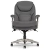 Claremont Gray Bonded Leather Office Chair -Home Furniture Store 810590392 3 1