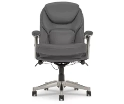 Claremont Gray Bonded Leather Office Chair