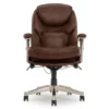 Claremont Chestnut Brown Bonded Leather Office Chair 2 Claremont Chestnut Brown Bonded Leather Office Chair -Home Furniture Store 810590393 3