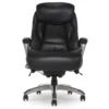 Lautner Gray Executive Bonded Leather Office Chair