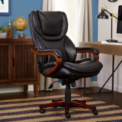 Serta Conway Big & Tall Bonded Leather Office Chair -Home Furniture Store 810590408 21 1
