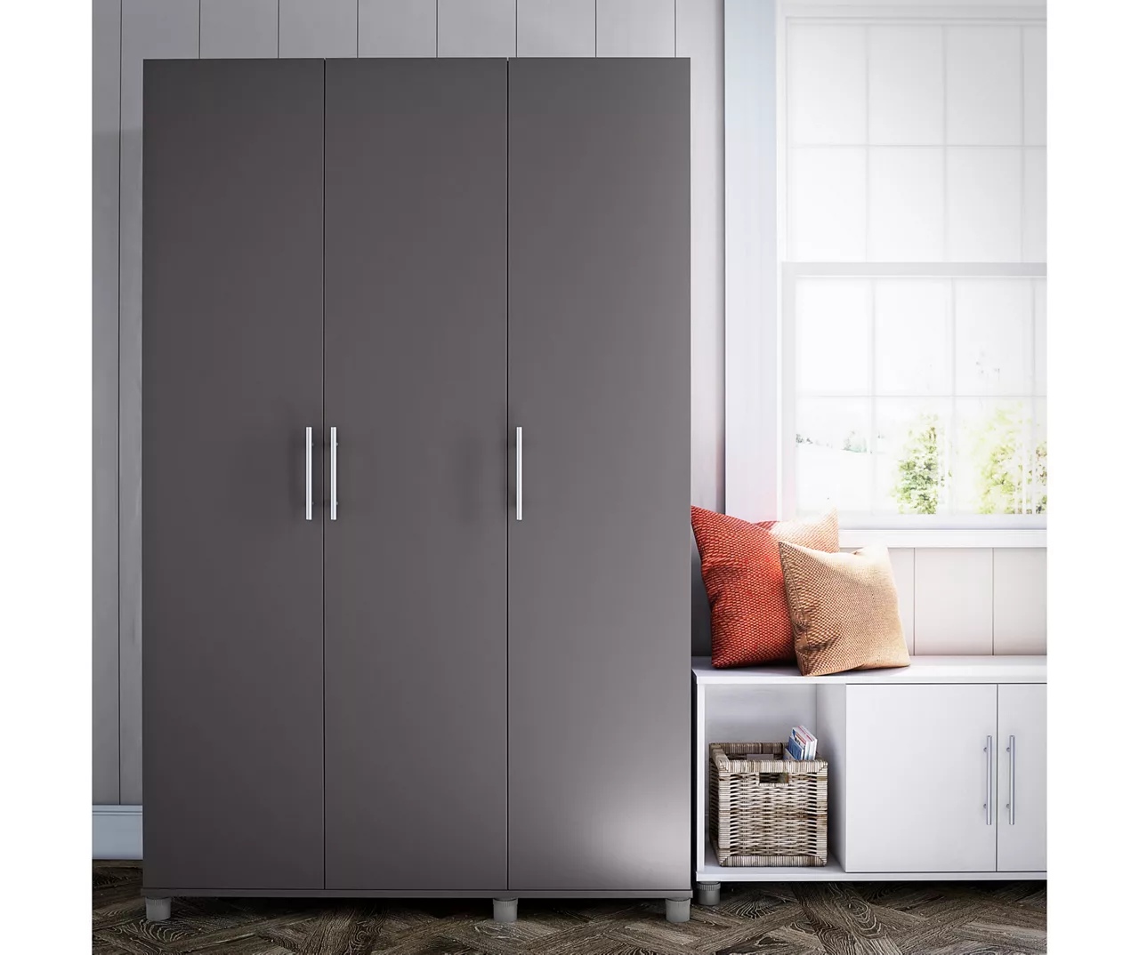 Systembuild Colwyn 3-Door Storage Wardrobe Systembuild Colwyn 3-Door Storage Wardrobe -Home Furniture Store 810591235 3
