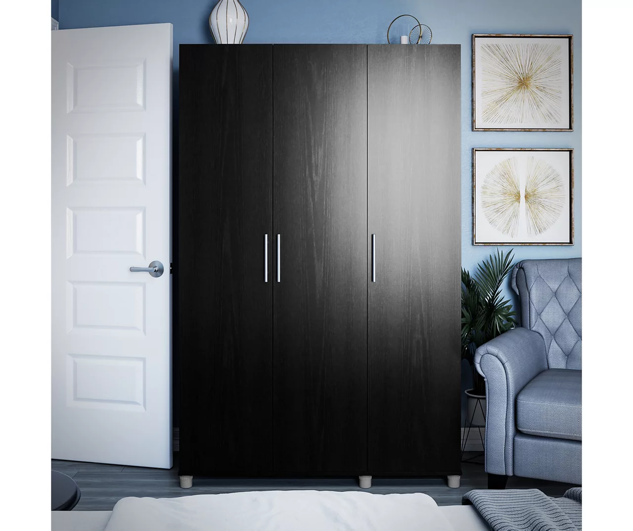 Systembuild Colwyn 3-Door Storage Wardrobe Systembuild Colwyn 3-Door Storage Wardrobe -Home Furniture Store 810591237 1