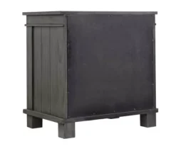 Topeka Warm Gray 3-Drawer Nightstand With USB Charging -Home Furniture Store 810591526 6