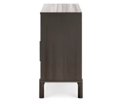 Brymont Dark Gray Sliding Door Accent Cabinet -Home Furniture Store 810591843 6