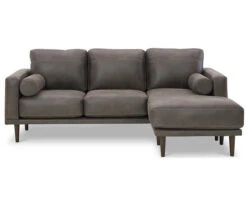 Signature Design By Ashley Arroyo Faux Leather Sofa Chaise 3 Signature Design By Ashley Arroyo Faux Leather Sofa Chaise -Home Furniture Store 810594573 4
