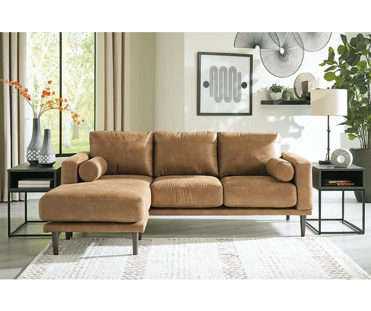 Signature Design By Ashley Arroyo Faux Leather Sofa Chaise Signature Design By Ashley Arroyo Faux Leather Sofa Chaise -Home Furniture Store 810594574 4