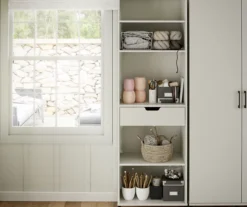 Evolution Vantage White 5-Shelf Open Cabinet -Home Furniture Store 810597745 6