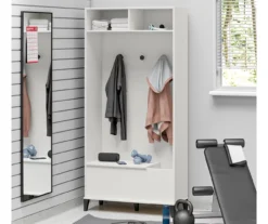 Evolution Amplus White Gym Storage Cabinet 7 Evolution Amplus White Gym Storage Cabinet -Home Furniture Store 810597746 6