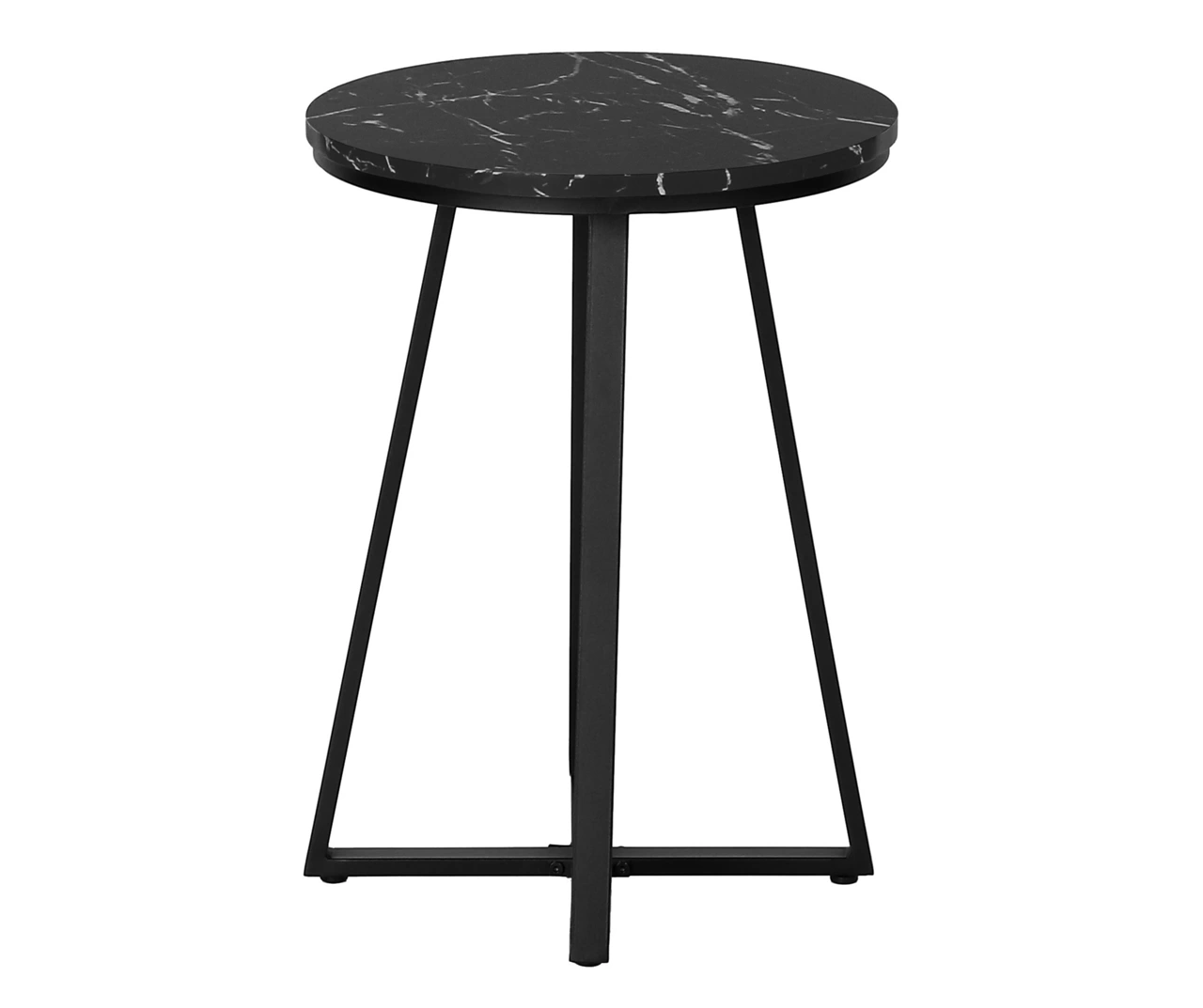 Monarch Faux Marble & Metal Accent Table Monarch Faux Marble & Metal Accent Table -Home Furniture Store 810598395 A1
