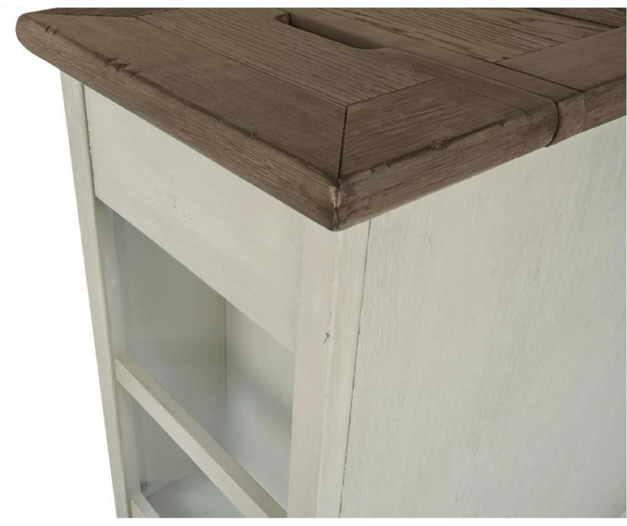 Bolanburg Chairside End Table with USB Ports, Outlets & Tray Bolanburg Chairside End Table With USB Ports, Outlets & Tray -Home Furniture Store 810598698 3