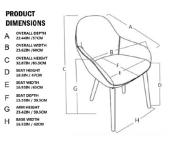 Glitzhome Mid-Century Modern Faux Leather Dining Chairs, 2-Pack 12 Glitzhome Mid-Century Modern Faux Leather Dining Chairs, 2-Pack -Home Furniture Store 810598714 A0 6