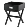 Glitzhome X-Leg End Table -Home Furniture Store 810598717 A0 1