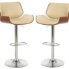 Glitzhome Mid-Century Modern Faux Leather & Chrome Adjustable Bar Stools, 2-Pack 1 Glitzhome Mid-Century Modern Faux Leather & Chrome Adjustable Bar Stools, 2-Pack -Home Furniture Store 810598740 A0 1