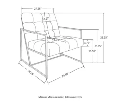 Glitzhome Modern Industrial Faux Leather Accent Chairs, 2-Pack 10 Glitzhome Modern Industrial Faux Leather Accent Chairs, 2-Pack -Home Furniture Store 810598914 A0 8