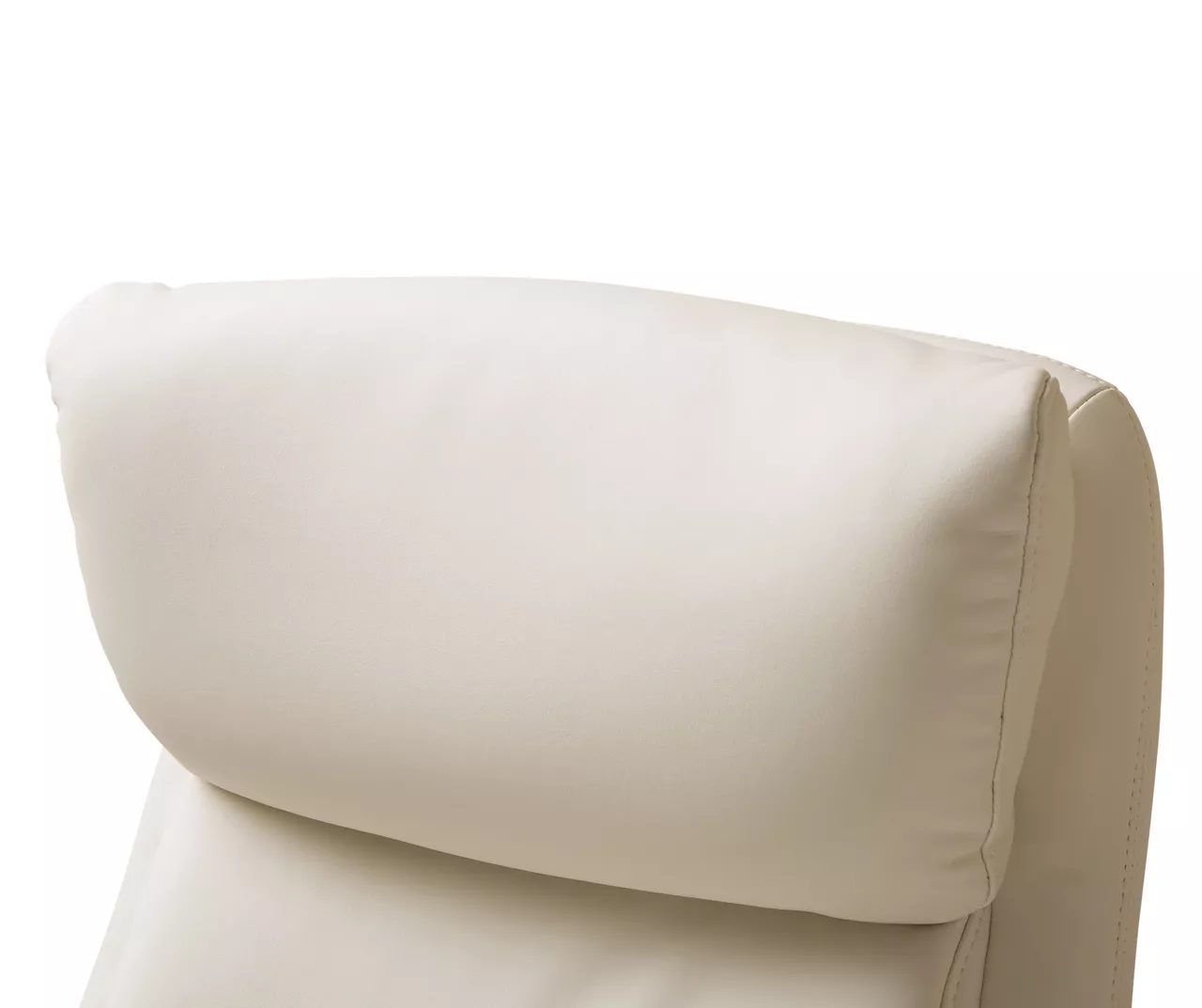 Cream Mid-Century Modern Faux Leather Executive Office Chair Cream Mid-Century Modern Faux Leather Executive Office Chair -Home Furniture Store 810598938 A0 6