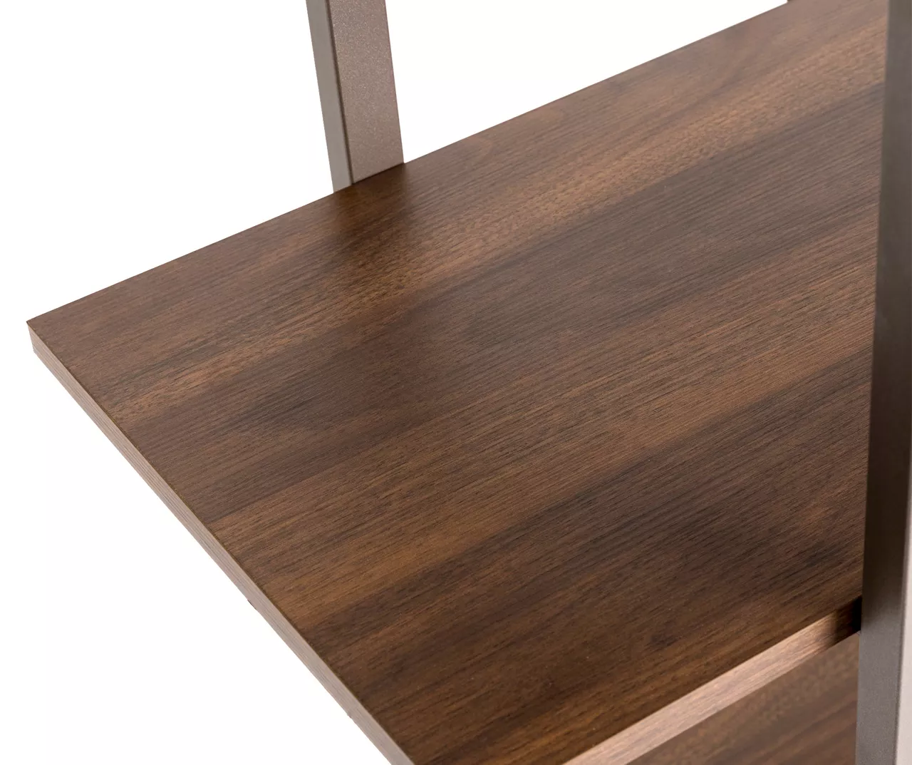 Walnut Modern Open 4-Shelf Bookcase Walnut Modern Open 4-Shelf Bookcase -Home Furniture Store 810598940 A0 5