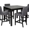 Garvine 5-Piece Counter-Height Dining Set -Home Furniture Store 810599360 3