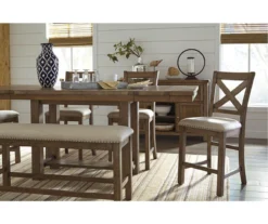Moriville Extension Leaf Counter-Height Dining Table -Home Furniture Store 810599583 5