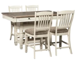 Bolanburg Counter-Height Dining Table With Wine Bottle Storage -Home Furniture Store 810599589 4