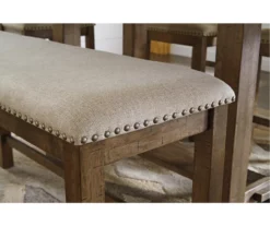 Moriville Upholstered Counter-Height Dining Bench -Home Furniture Store 810599606 2