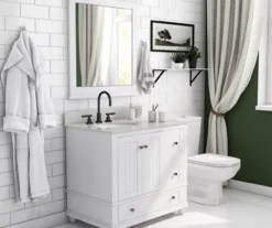 DHP Atwater Living Jazmyn Bathroom Vanity With White Sink -Home Furniture Store 810610488 B0 2