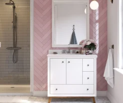 DHP Atwater Living Delias Bathroom Vanity With White Sink -Home Furniture Store 810610514 B0 3