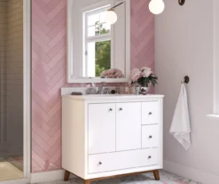 DHP Atwater Living Delias Bathroom Vanity With White Sink -Home Furniture Store 810610514 B0 5