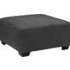 Ambee Gray Oversize Accent Ottoman -Home Furniture Store 810612262 1