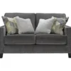 Gavril Smoky Gray Loveseat 2 Gavril Smoky Gray Loveseat -Home Furniture Store 810612303 1