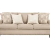 Claredon Beige Sofa -Home Furniture Store 810612333 2
