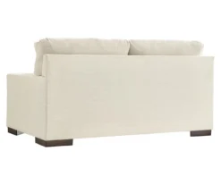 Maggie White Loveseat -Home Furniture Store 810612353 2