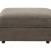 O'Phannon Gray Storage Ottoman -Home Furniture Store 810612452 2