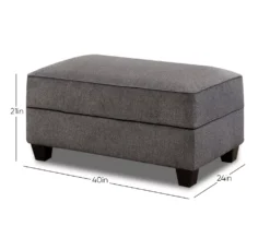 Tripoli Slate Storage Ottoman -Home Furniture Store 810616883 A0 4