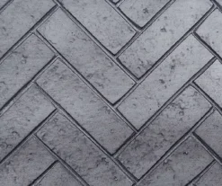 48" Faux Herringbone Mantel Electric Fireplace -Home Furniture Store 810617761 A8 1