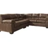 Signature Design By Ashley Bladen Coffee 3-Piece Faux Leather Sectional With Left-Facing Loveseat -Home Furniture Store combo760021