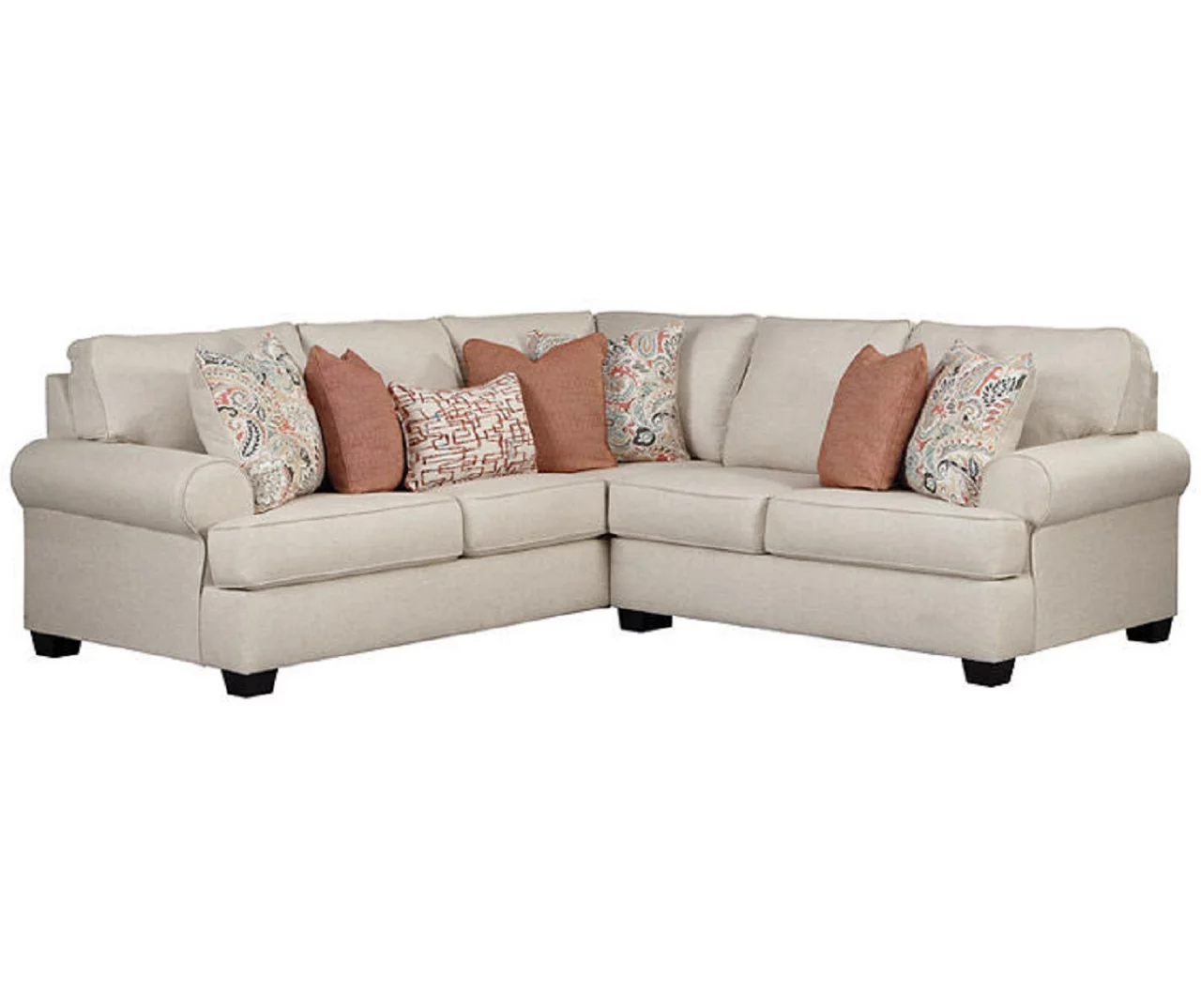 Signature Design By Ashley Amici 2-Piece Left-Arm-Facing Sectional Signature Design By Ashley Amici 2-Piece Left-Arm-Facing Sectional -Home Furniture Store combo800008