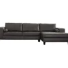 Signature Design By Ashley Nokomis Faux Leather Sectional With Right-Arm-Facing Chaise 1 Signature Design By Ashley Nokomis Faux Leather Sectional With Right-Arm-Facing Chaise -Home Furniture Store combo800021 1