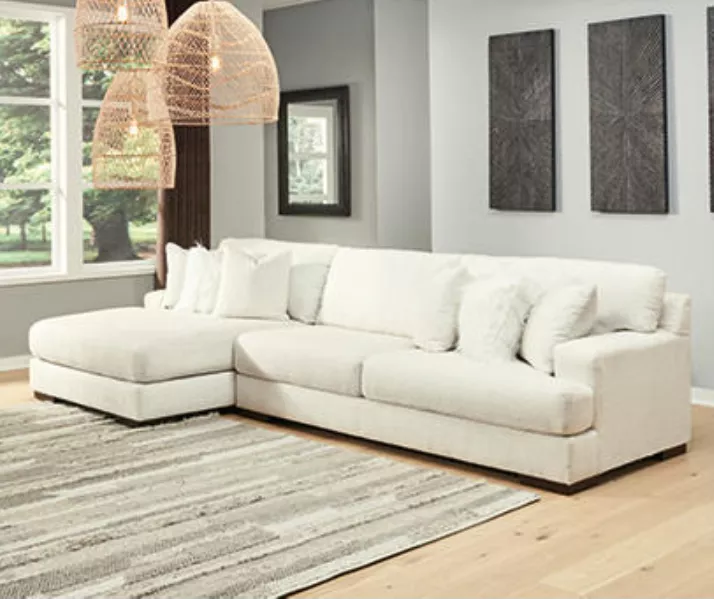 Signature Design By Ashley Zada 2-Piece Sectional with Left-Facing Chaise Signature Design By Ashley Zada 2-Piece Sectional With Left-Facing Chaise -Home Furniture Store combo860082