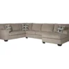 Signature Design By Ashley Ballinasloe Platinum Gray Sectional 2 Signature Design By Ashley Ballinasloe Platinum Gray Sectional -Home Furniture Store combo880002