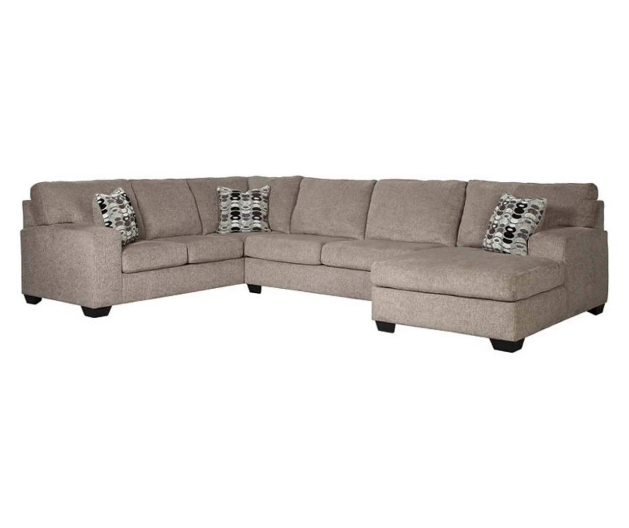 Signature Design By Ashley Ballinasloe Platinum Gray Sectional Signature Design By Ashley Ballinasloe Platinum Gray Sectional -Home Furniture Store combo880002